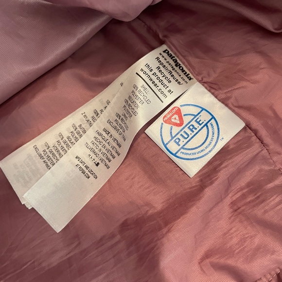 Patagonia Women's 2XL Nano Puff Insulated Puffer Jacket Mauve - Picture 5 of 7